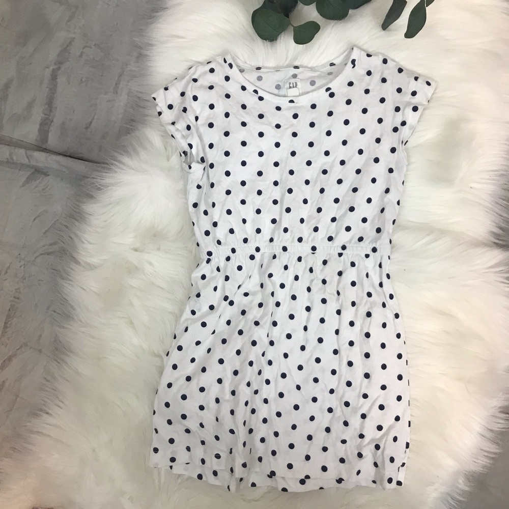 GAP KIDS Girls 6-7 Polka Dot Dress.